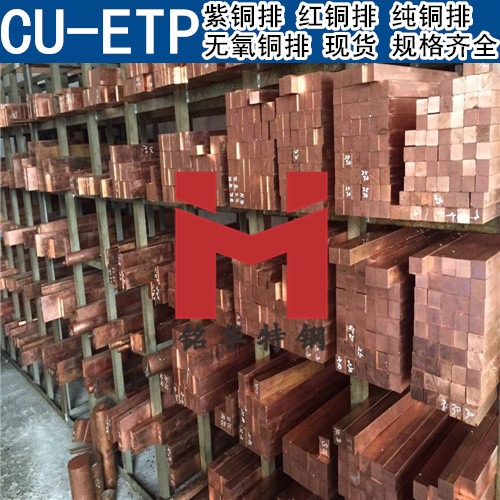 德國CU-ETP紫銅排 紅銅排 CU-ETP無氧銅排 純銅排